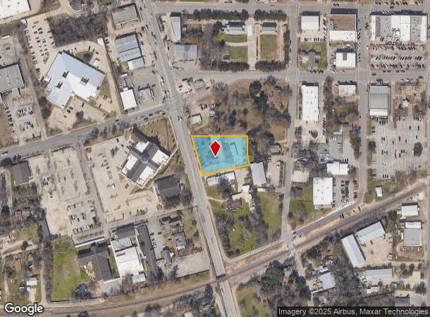  116 N Frazier St, Conroe, TX Parcel Map