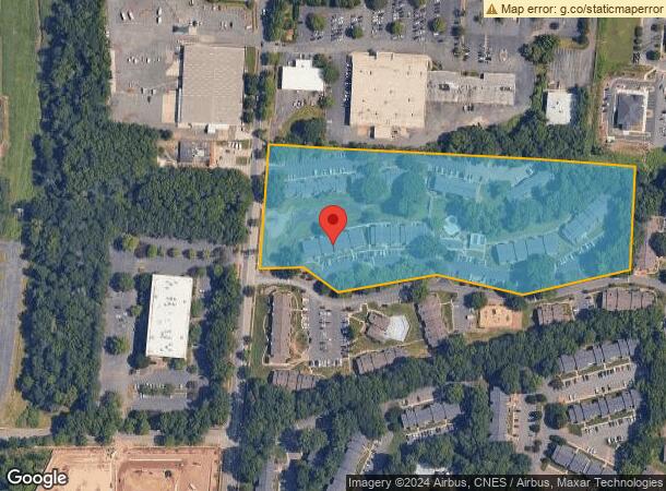  5805 Farm Pond Ln, Charlotte, NC Parcel Map