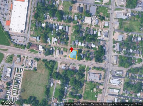  301 E Willow St, Lafayette, LA Parcel Map