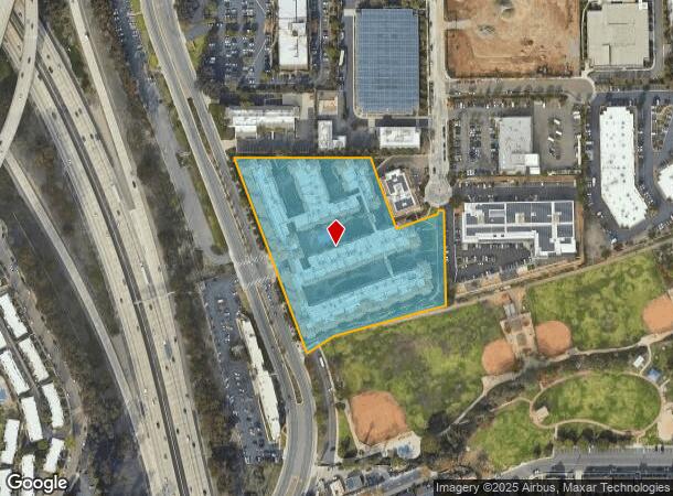  3455 Kearny Villa Rd, San Diego, CA Parcel Map