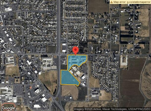  1401 E Nelson Rd, Moses Lake, WA Parcel Map