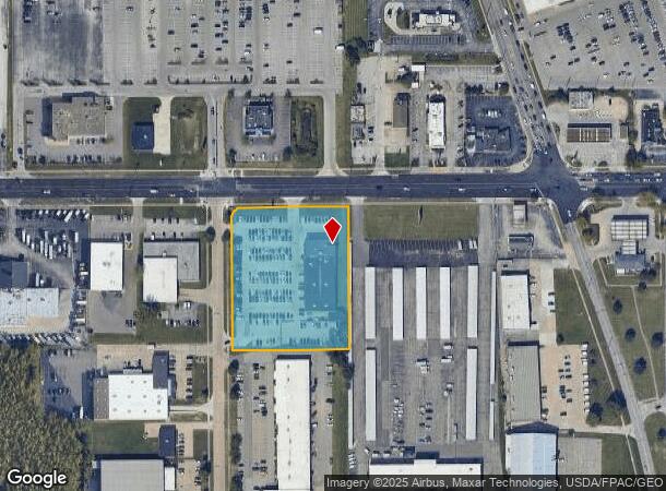 10739 Brookpark Rd, Cleveland, OH Parcel Map