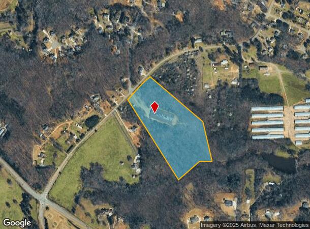  6590 Pea Ridge Rd, Gainesville, GA Parcel Map