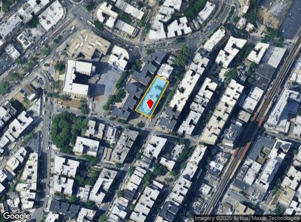 1721 Grand Ave, Bronx, NY Parcel Map