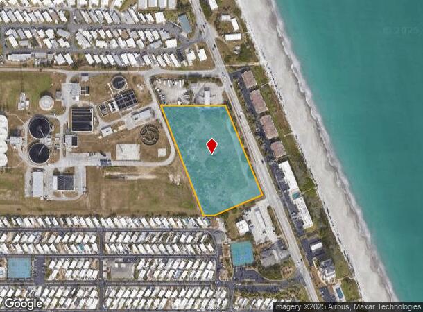 1909 S Unknown, Melbourne Beach, FL Parcel Map