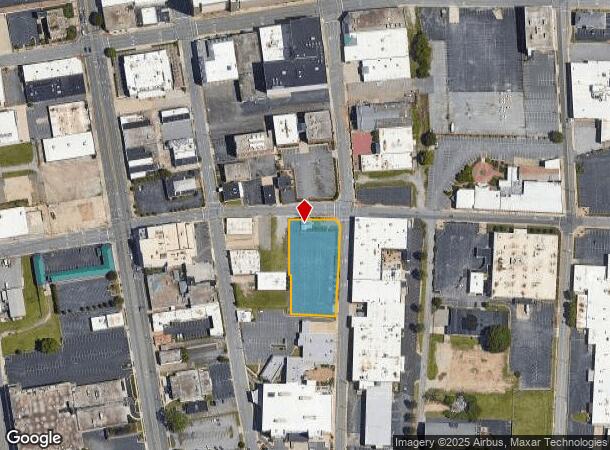  416 S Hamilton St, High Point, NC Parcel Map