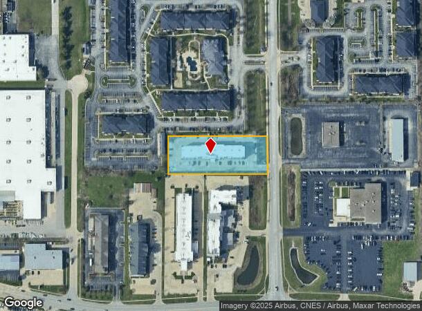  1917 Moreland Blvd, Champaign, IL Parcel Map