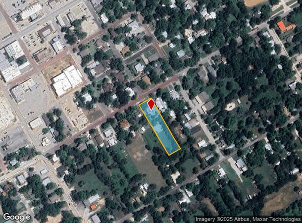  396 E Long St, Stephenville, TX Parcel Map