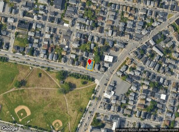  594 Bradford Ave, Fall River, MA Parcel Map
