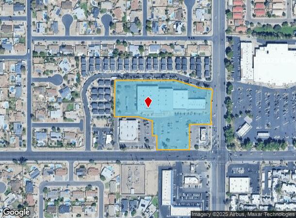  4414 W Cactus Rd, Glendale, AZ Parcel Map
