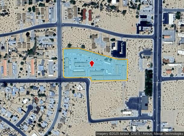  6061 Bagley Ave, Twentynine Palms, CA Parcel Map