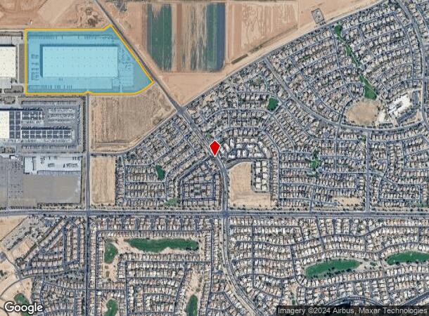  4580 N Pebble Creek Pky, Goodyear, AZ Parcel Map