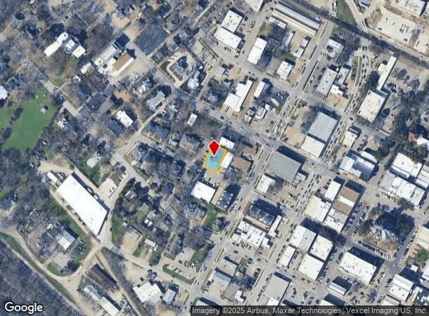  406 W Franklin St, Waxahachie, TX Parcel Map