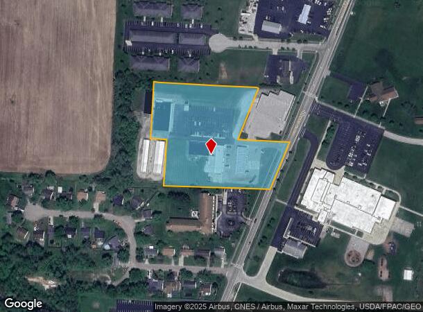  1001 S Main St, Baltimore, OH Parcel Map