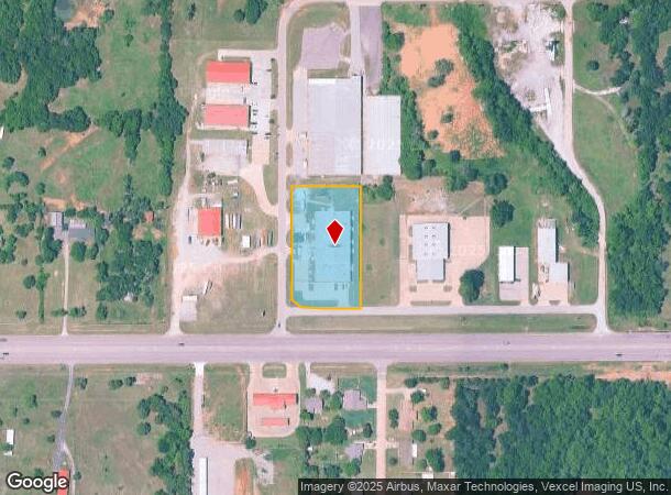 16401 Ne 23Rd St, Choctaw, OK Parcel Map