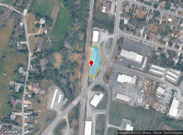 536 S Main St, Broadway, VA Parcel Map