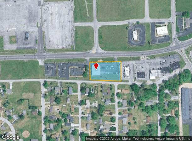 1710 Vaughn Rd, Wood River, IL Parcel Map