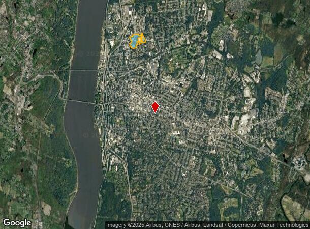  66 W Cedar St, Poughkeepsie, NY Parcel Map