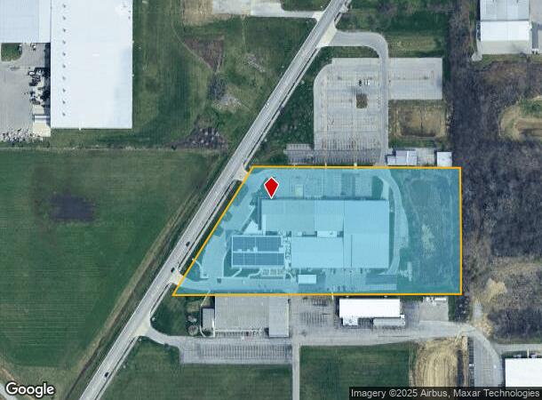 9609 Ardmore Ave, Fort Wayne, IN Parcel Map