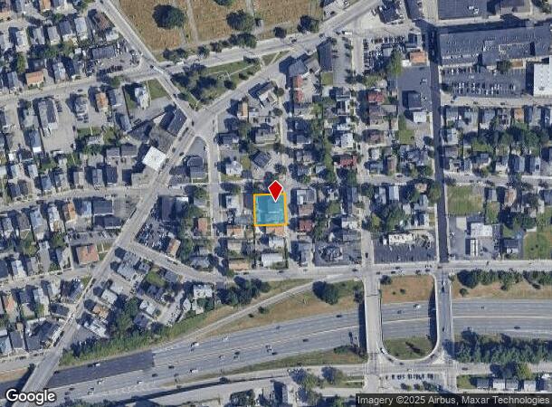 92 Harrison St, Pawtucket, RI Parcel Map