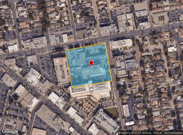  147 N Brent St, Ventura, CA Parcel Map