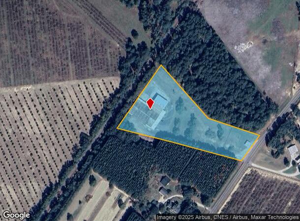 653 Sc Highway 121, Johnston, SC Parcel Map