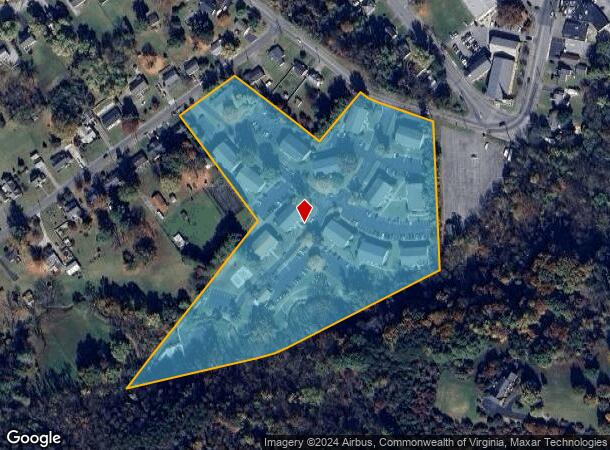  100 Kimball Ave, Salem, VA Parcel Map