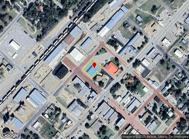  107 Main St, Canadian, TX Parcel Map