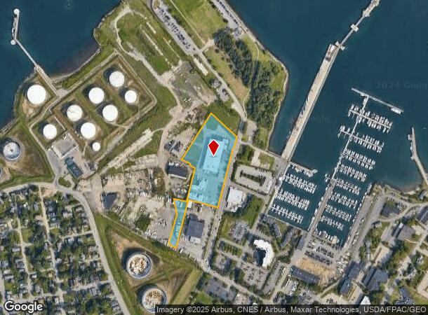  1 Madison St, South Portland, ME Parcel Map