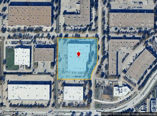  801 Klein Rd, Plano, TX Parcel Map