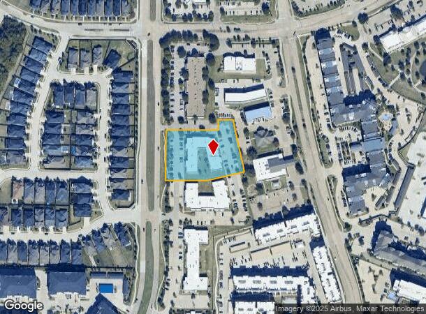 780 N Watters Rd, Allen, TX Parcel Map