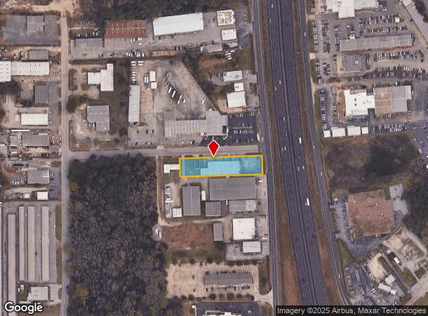  1250 W I65 Service Rd S, Mobile, AL Parcel Map
