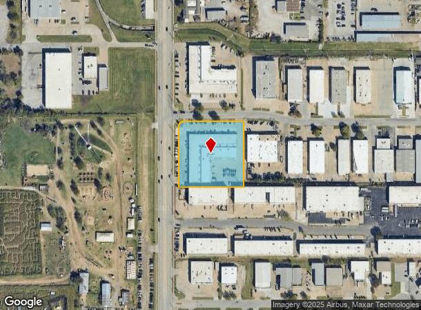  5807 S Garnett Rd, Tulsa, OK Parcel Map