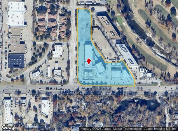 5409 Belt Line Rd, Dallas, TX Parcel Map