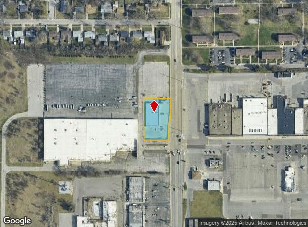  603 N Hickory Rd, South Bend, IN Parcel Map