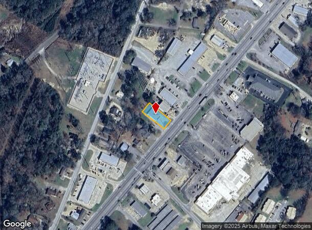 1624 S Eufaula Ave, Eufaula, AL Parcel Map