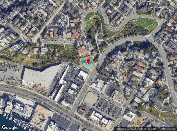  215 Riverside Ave, Newport Beach, CA Parcel Map