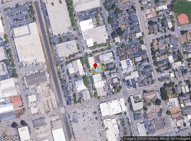 1809 4Th St, Berkeley, CA Parcel Map