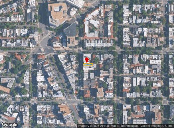  1735 20Th St Nw, Washington, DC Parcel Map