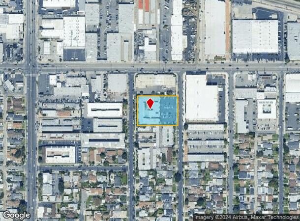  6736 Cleon Ave, North Hollywood, CA Parcel Map