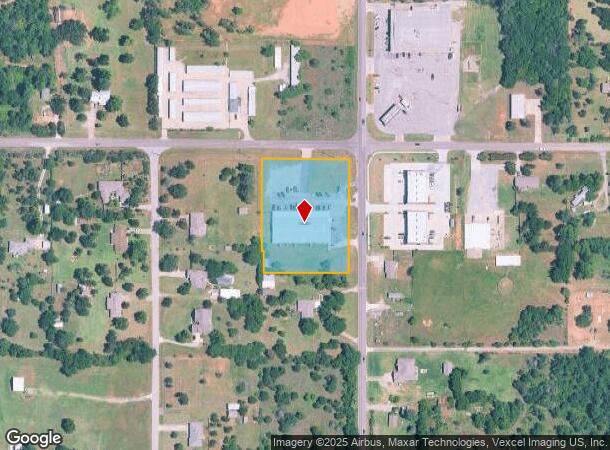 1621 S Choctaw Rd, Choctaw, OK Parcel Map