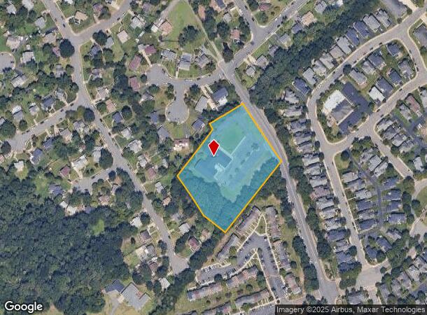  8310 Plantation Ln, Manassas, VA Parcel Map