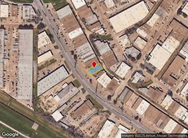  2532 Irving Blvd, Dallas, TX Parcel Map