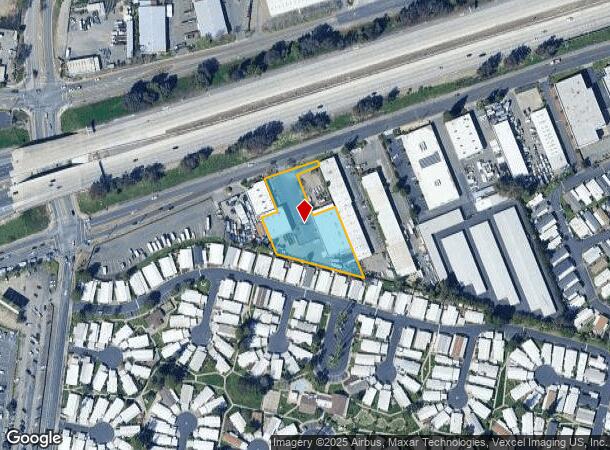  1818 Arnold Industrial Pl, Concord, CA Parcel Map