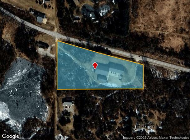 7201 Hudson Rd, Osseo, MI Parcel Map