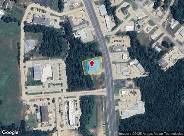  879 Hurst St, Center, TX Parcel Map