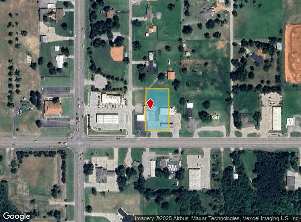 5025 E Highway 37, Tuttle, OK Parcel Map