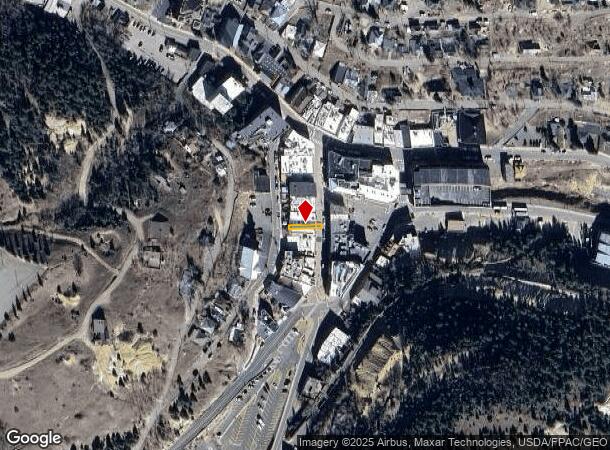  127 Main St, Central City, CO Parcel Map