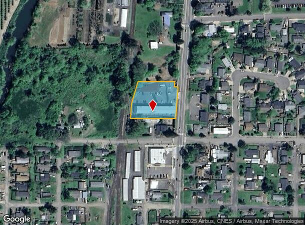  108 N Trade St, Amity, OR Parcel Map