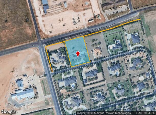 3208 Palo Verde Gln, Midland, TX Parcel Map